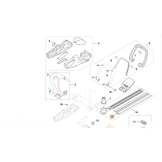 STIHL  Osłona noży HA08 792 9600